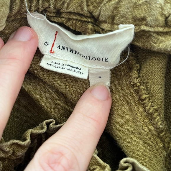 Anthropologie Rhys Utility Linen Blend Joggers - Picture 10 of 10